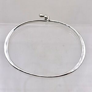James Avery Sterling HAMMERED HOOK-ON Bracelet